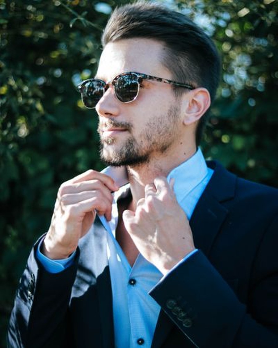 Obsidian Suede Blazer